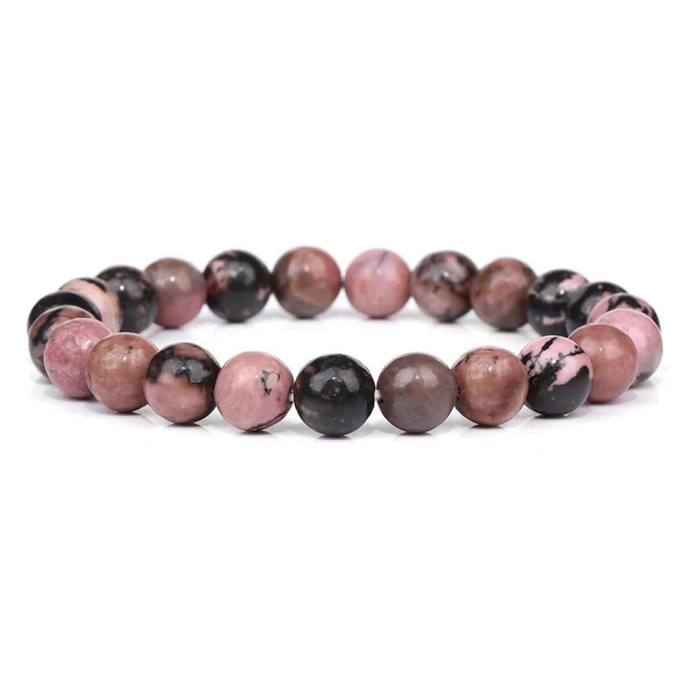 Pink Series 2 Natural Stone Bracelets
