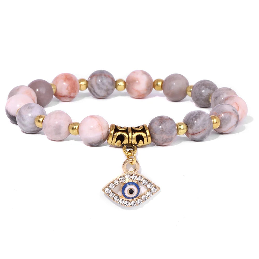 Fatima Hand & Evil Eye Charm Protection Bracelets
