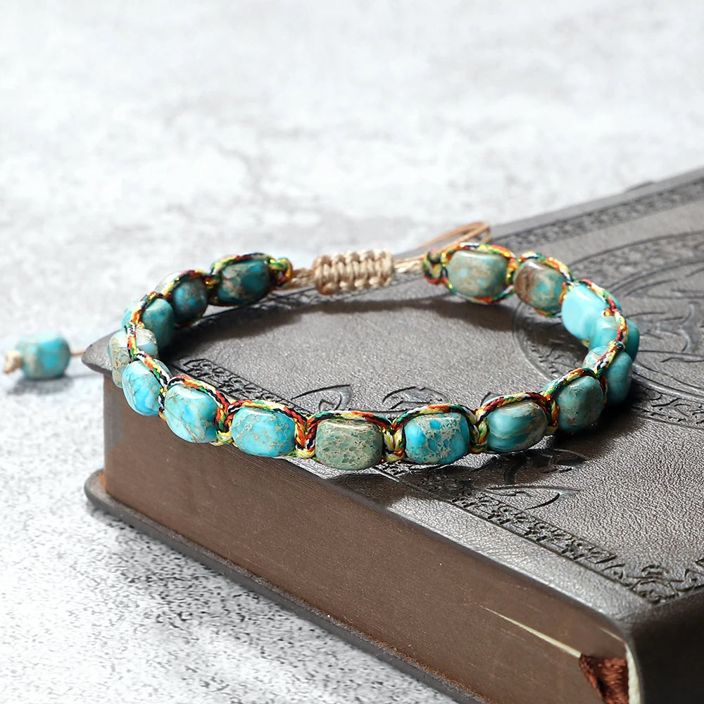 Gorgeous Imperial Stone Beaded Bracelet
