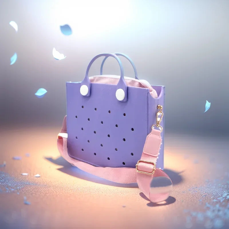 Pastel Palettes Rainbow Tote Handbag