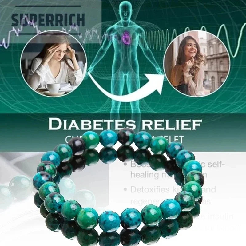Chrysocolla Malachite Bracelet Healing Stone Bracelets