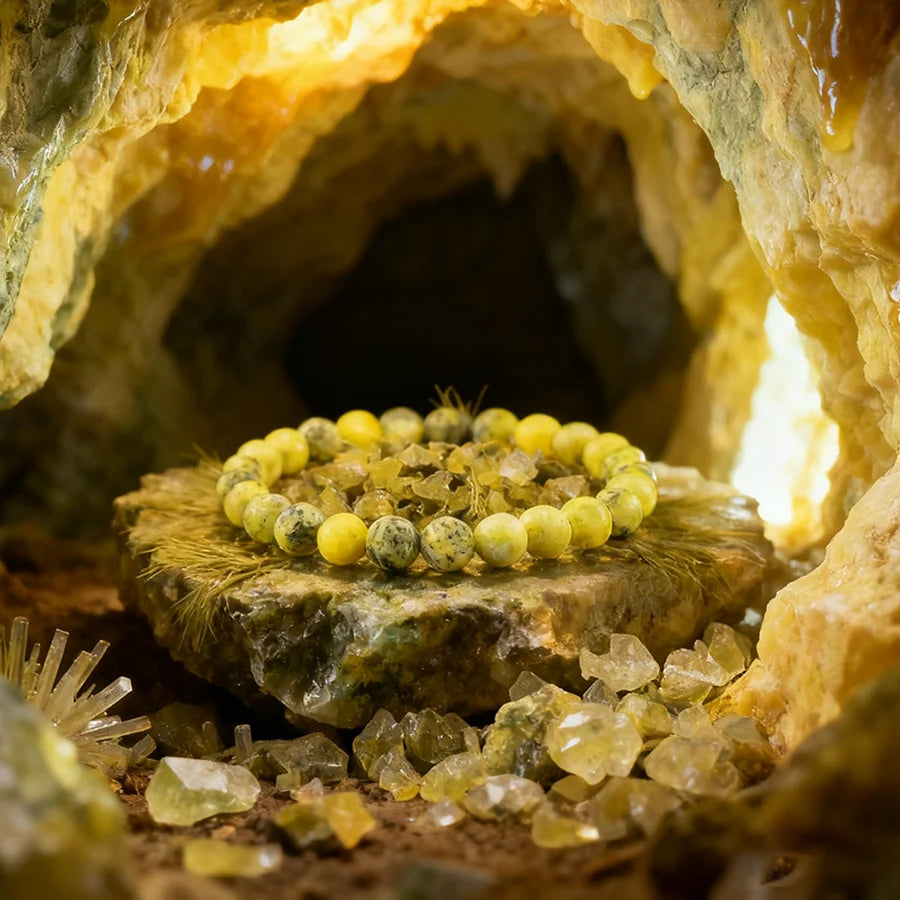 Original Beautiful Crystal Cave Natural Stone Bracelets