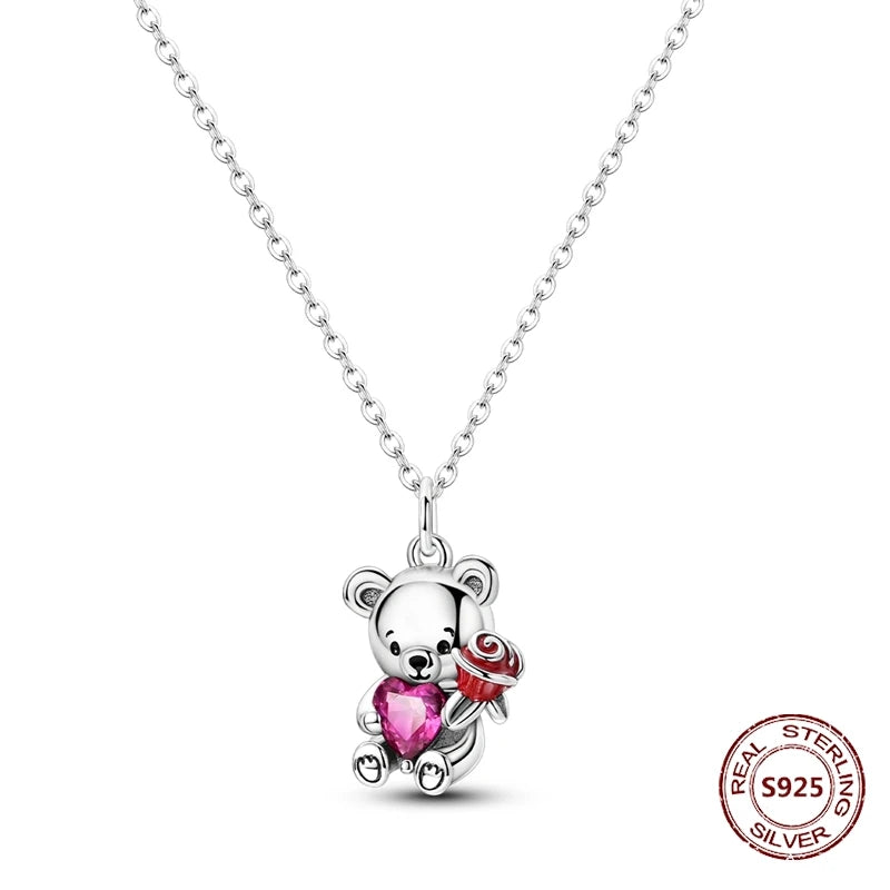 Enchanting Silver Unique Styled Necklace