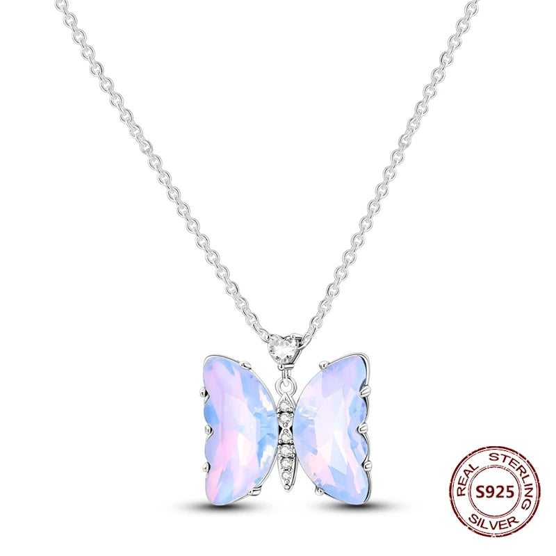 Enchanting Silver Unique Styled Necklace