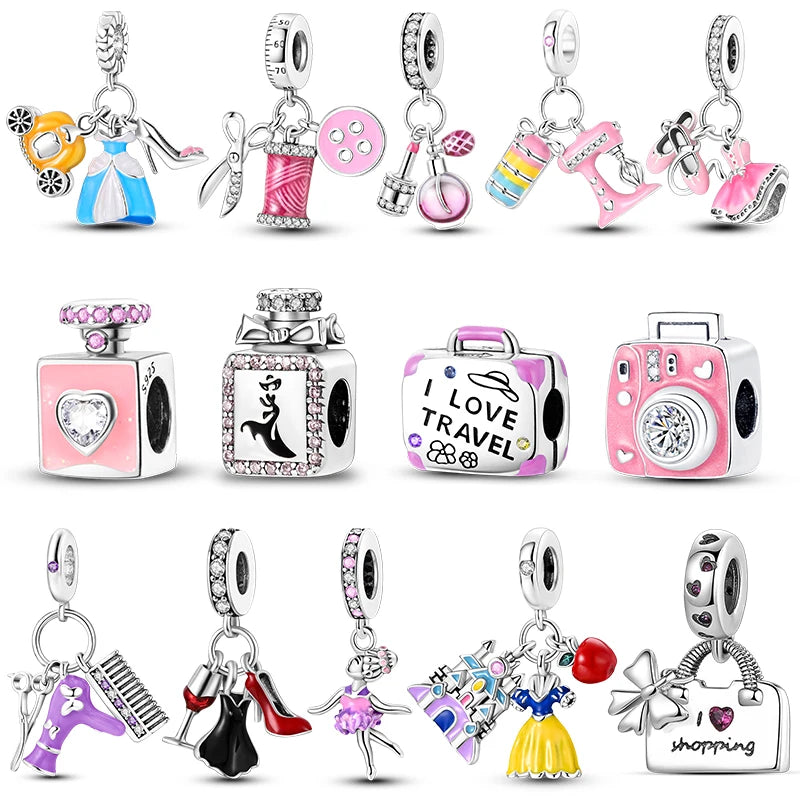 Pretty Lady Charm Pendants