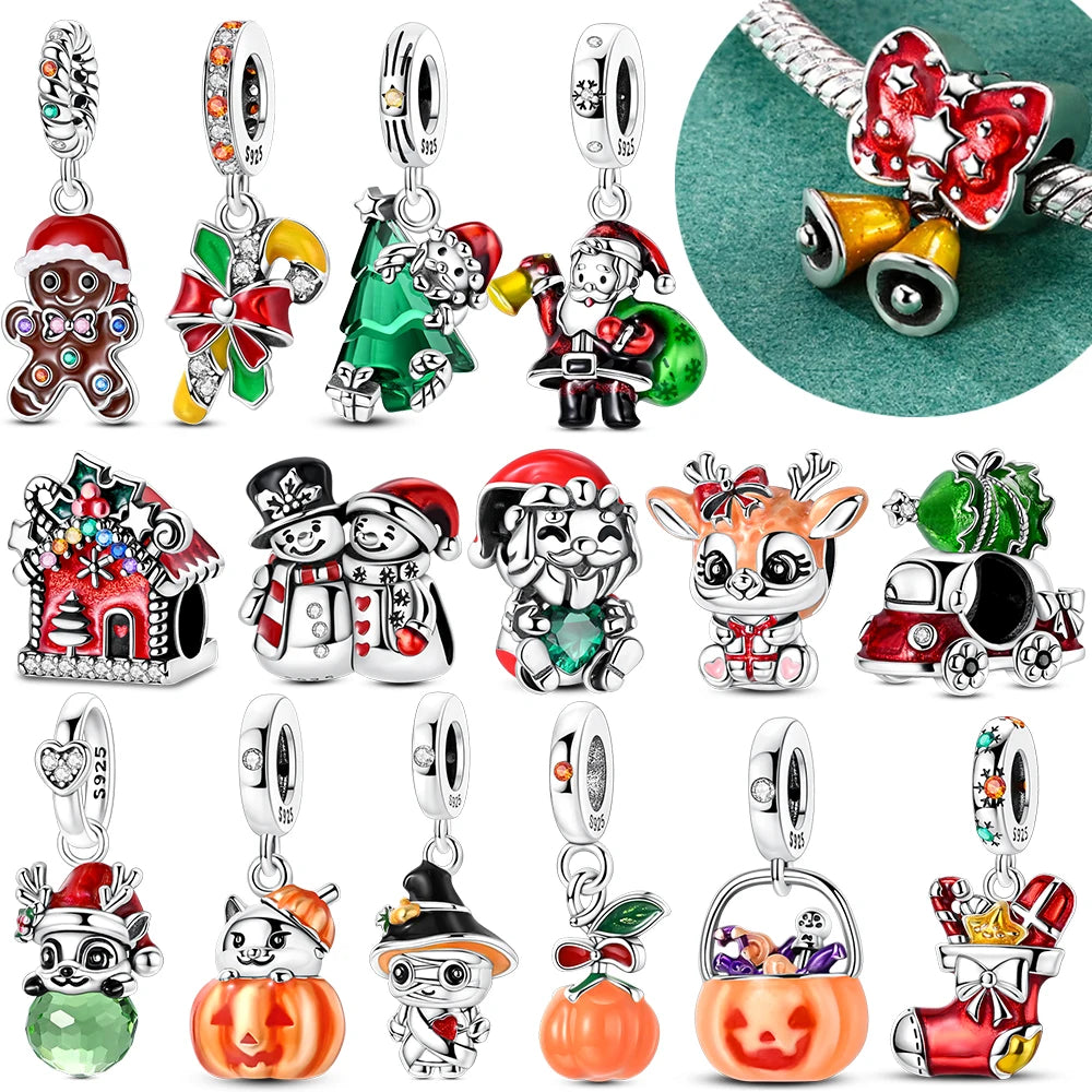 Festive Celebration Pendant Charms Beads