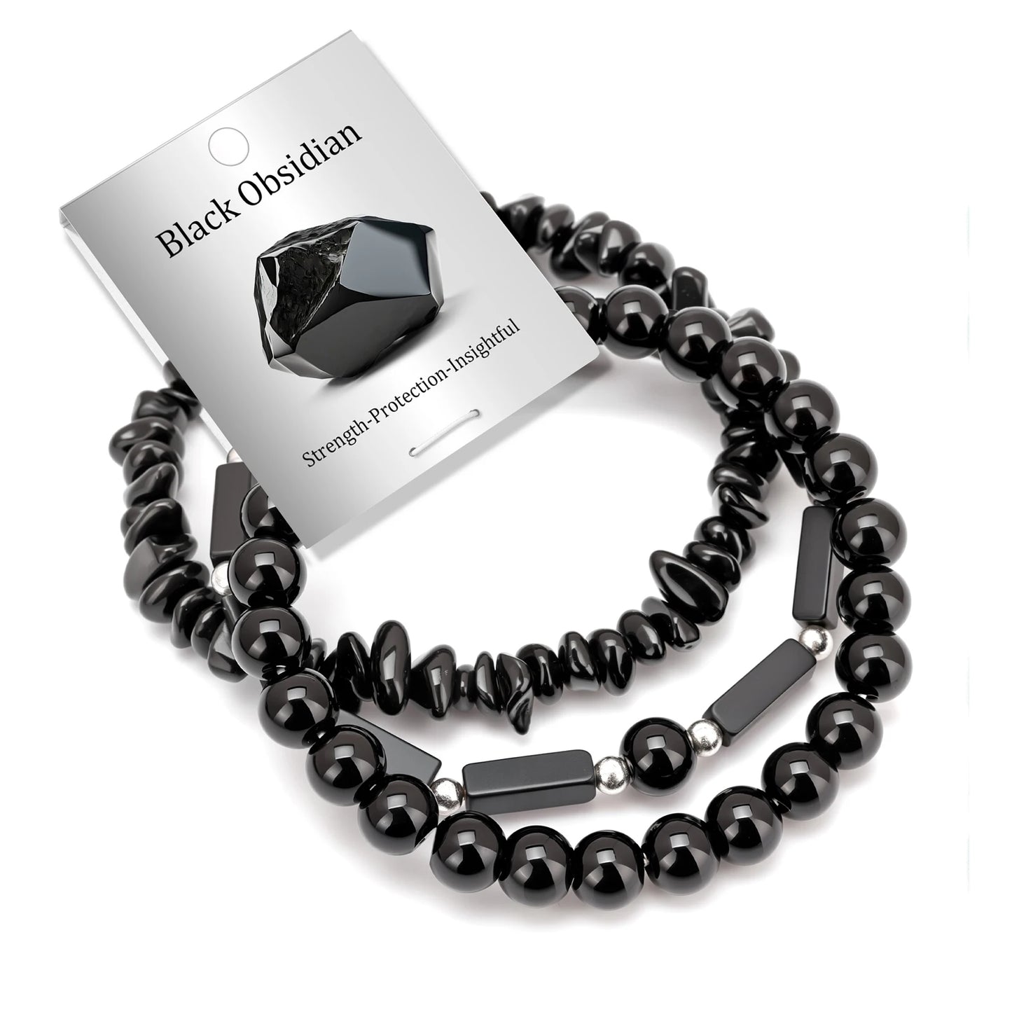 Ocean Bohemian Natural Stone Beaded Stackable Bracelet