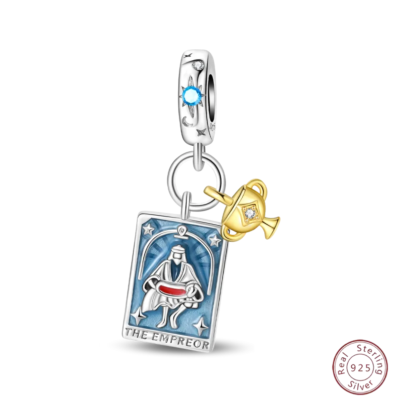 Magic Tarot Sun Moon Stars Charms Pendants