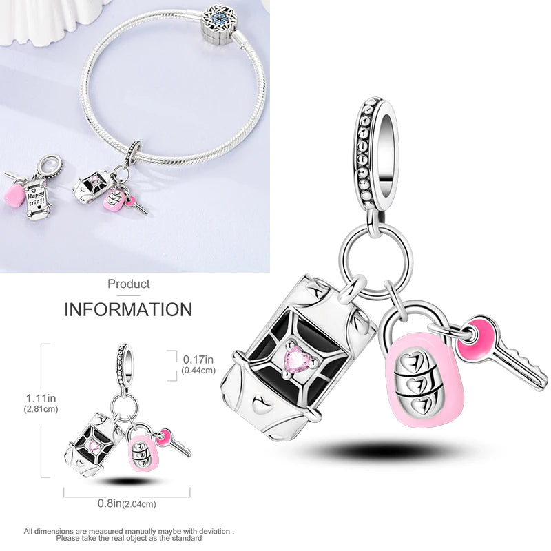 Explore Vibrancy Silver Array Charms Pendants