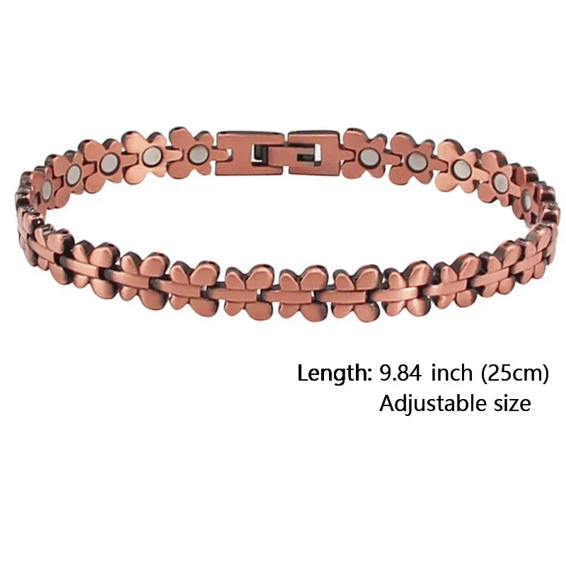 "Ultra Strength Healing Copper Magnetic Anklets"