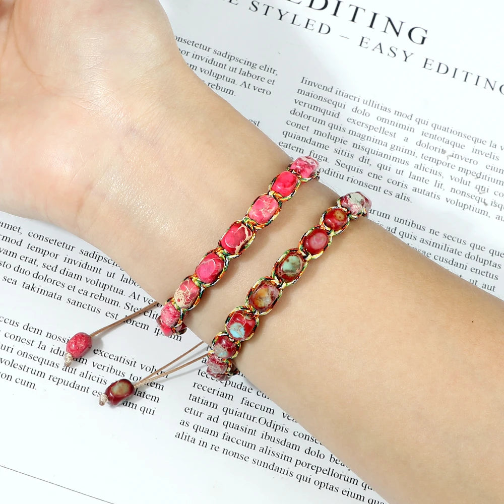 Emperor Natural Stone Beaded Bracelet