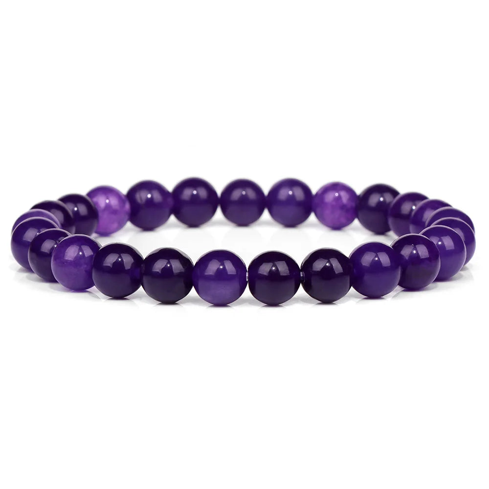 Royal Fire Dragon Purple Stone Bracelets