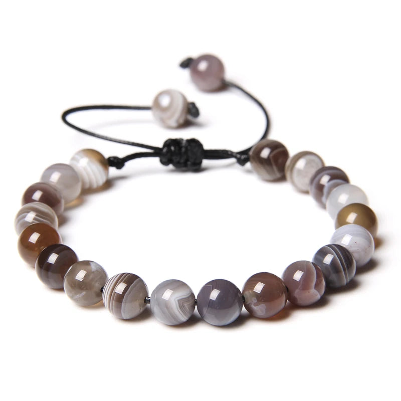 Couple Distance Energy Bracelets Natural Stone Healing