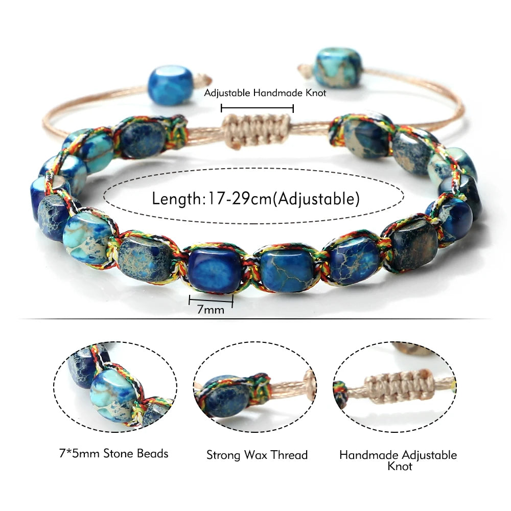 Gorgeous Imperial Stone Beaded Bracelet