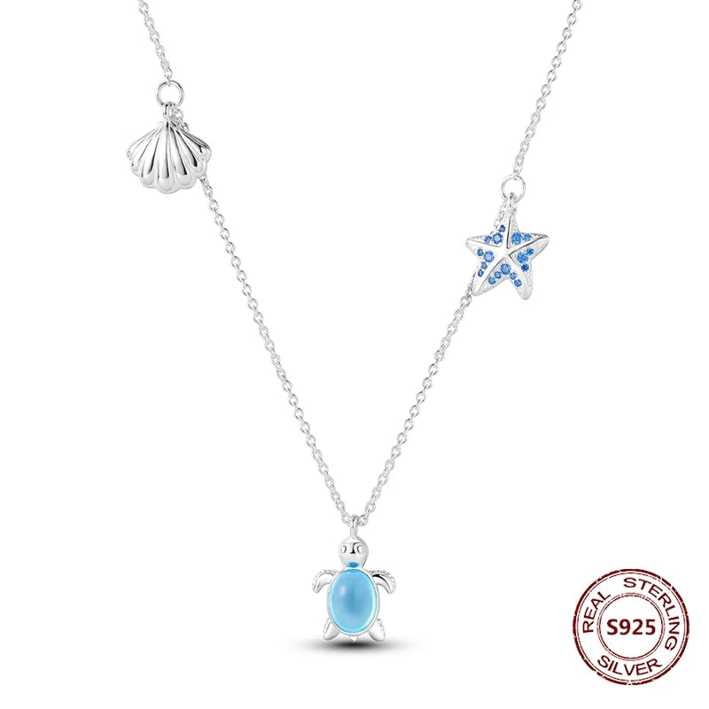 Enchanting Silver Unique Styled Necklace