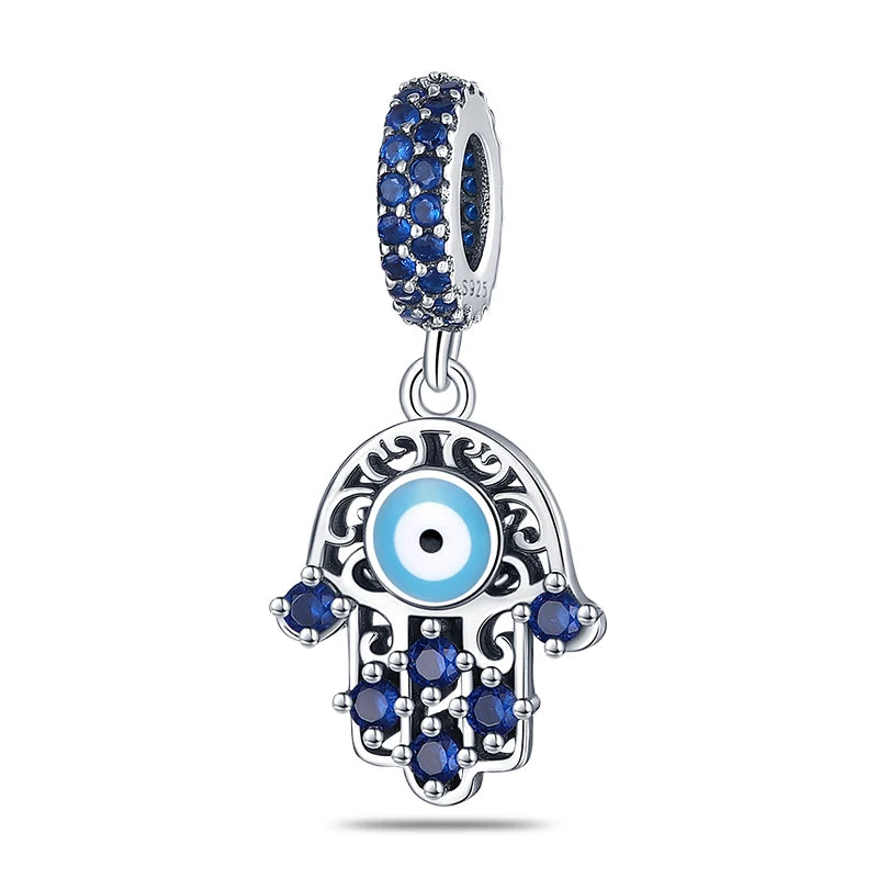 Sparkling Horus Eye Best Wishes Lucky Charms Pendants