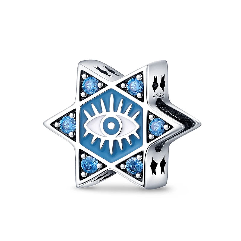 Sparkling Horus Eye Best Wishes Lucky Charms Pendants