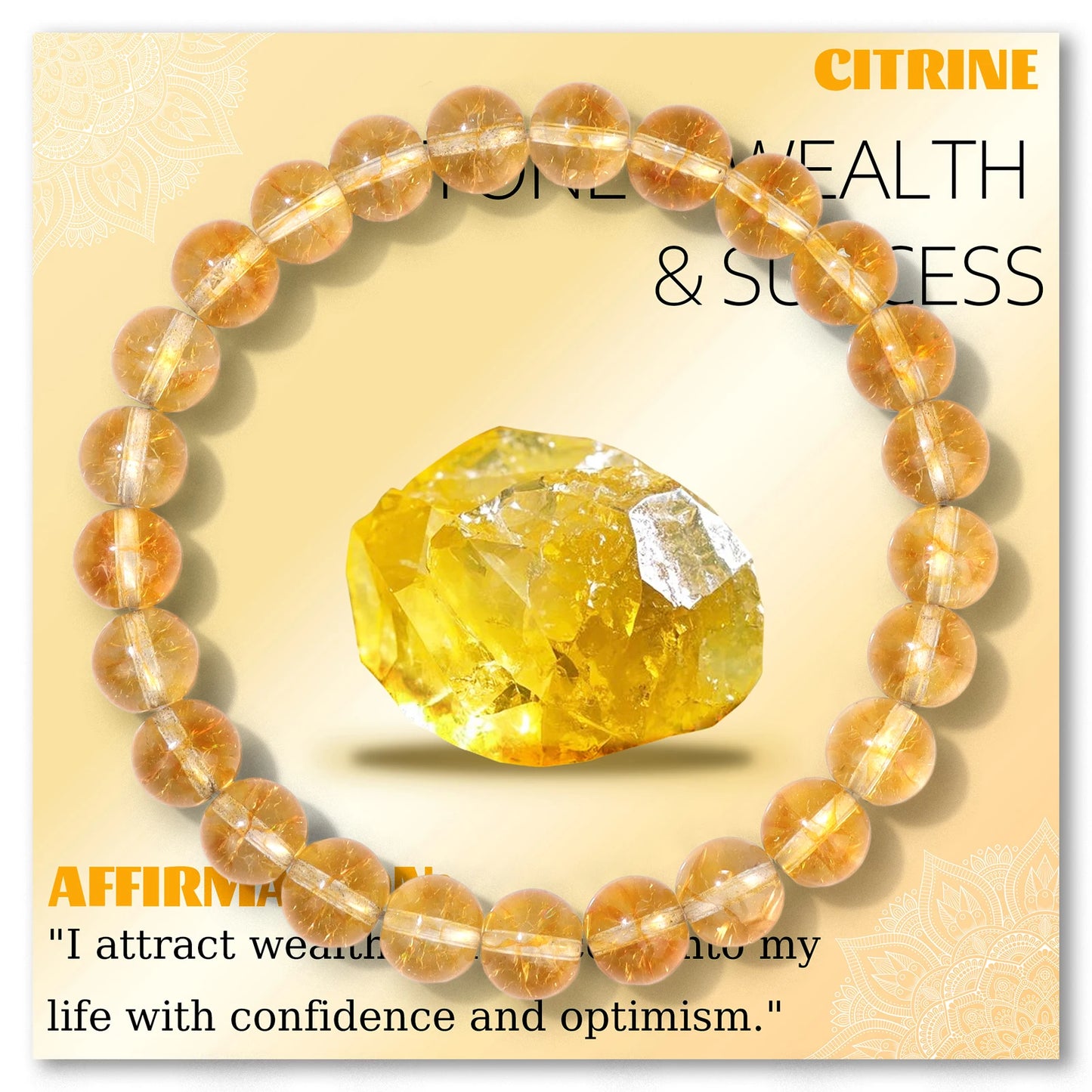 Beautiful Natural Birthstone Beads Bracelets