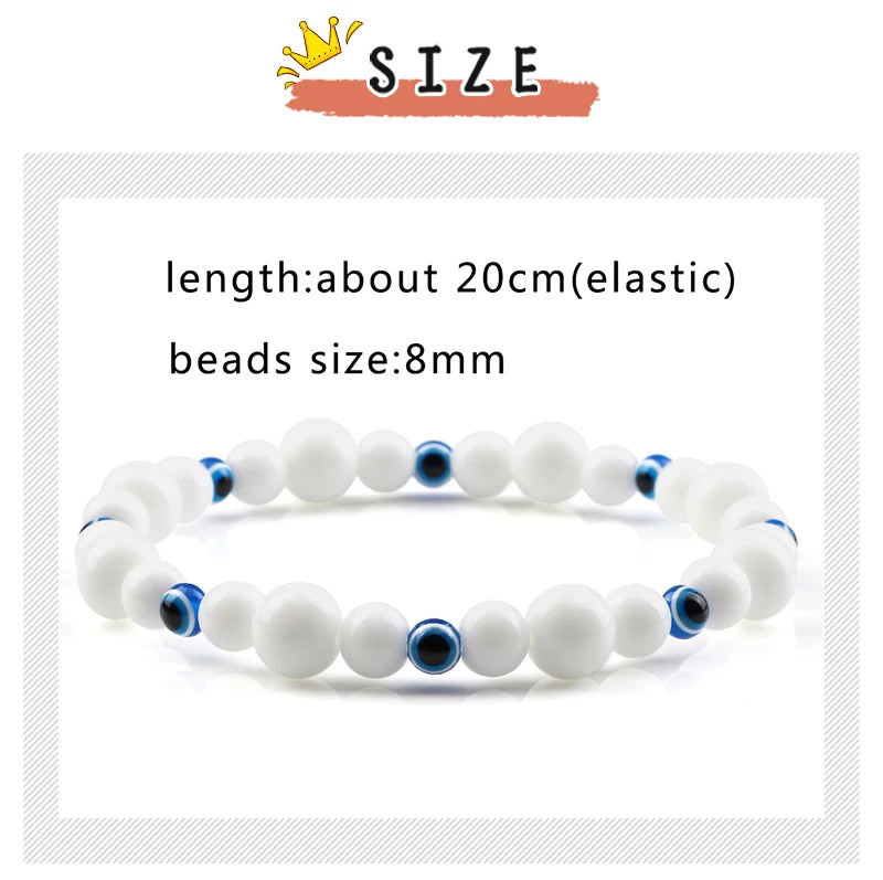 Earths Protection Blue Evil Eye Energy Bracelets