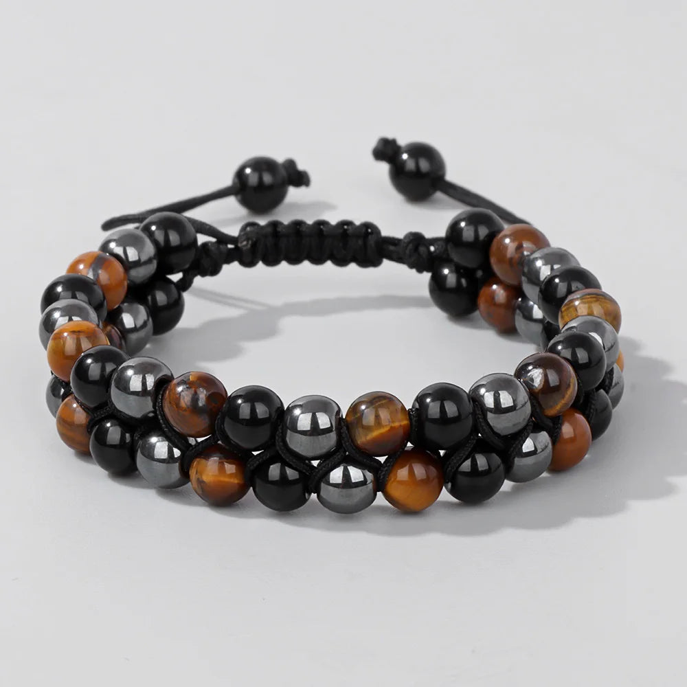 Double-layer Powerful Distance Charm Bracelets