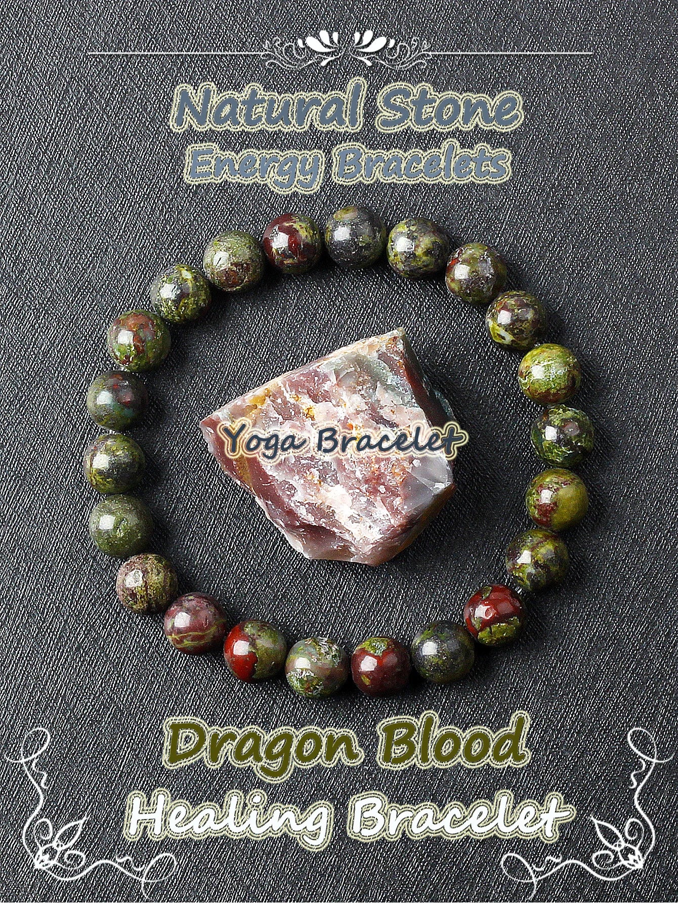 Genuine Crystal Round Healing Bracelets
