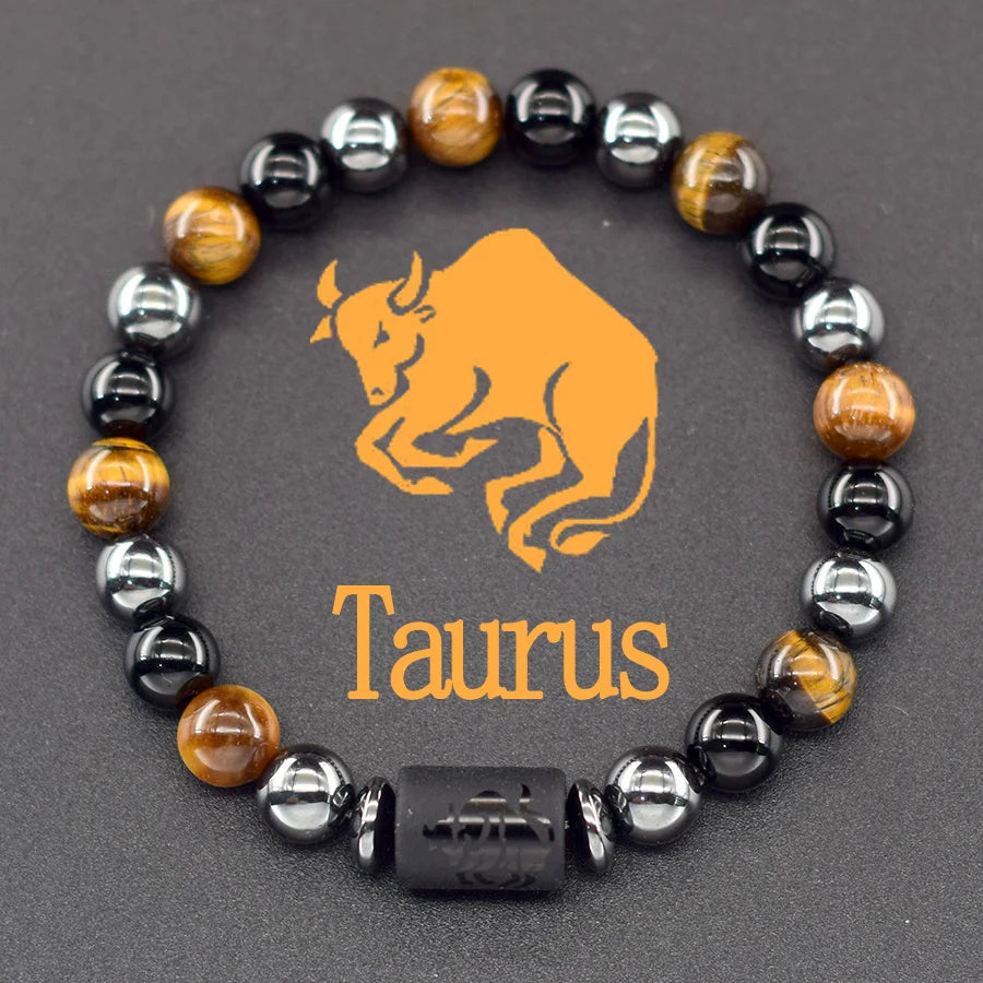 Crystal Cosmic Zodiac Sign Bracelet Constellation Bracelet
