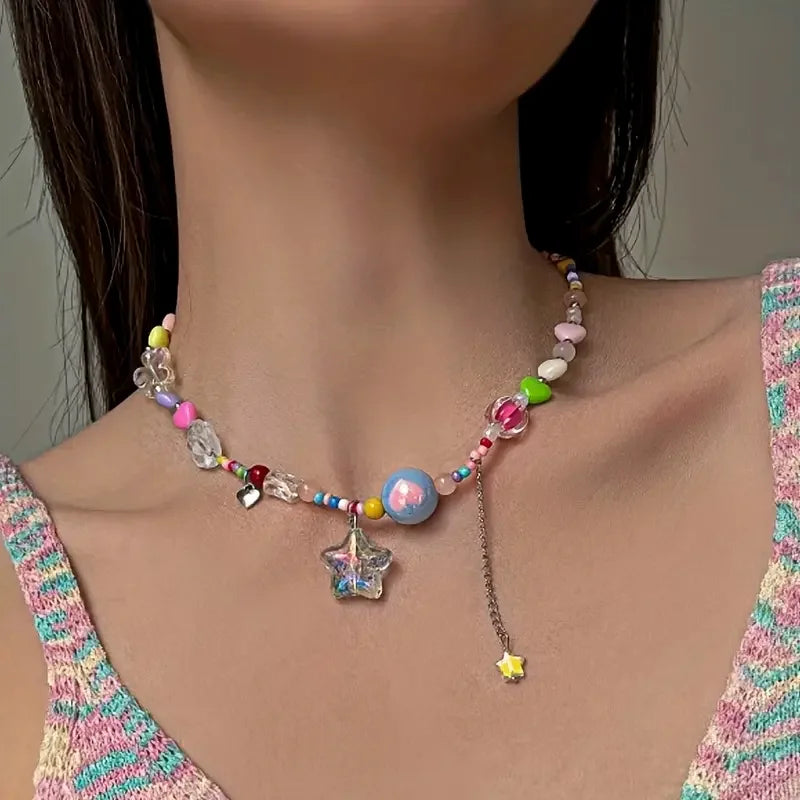 Candy Charms Colorful Necklace