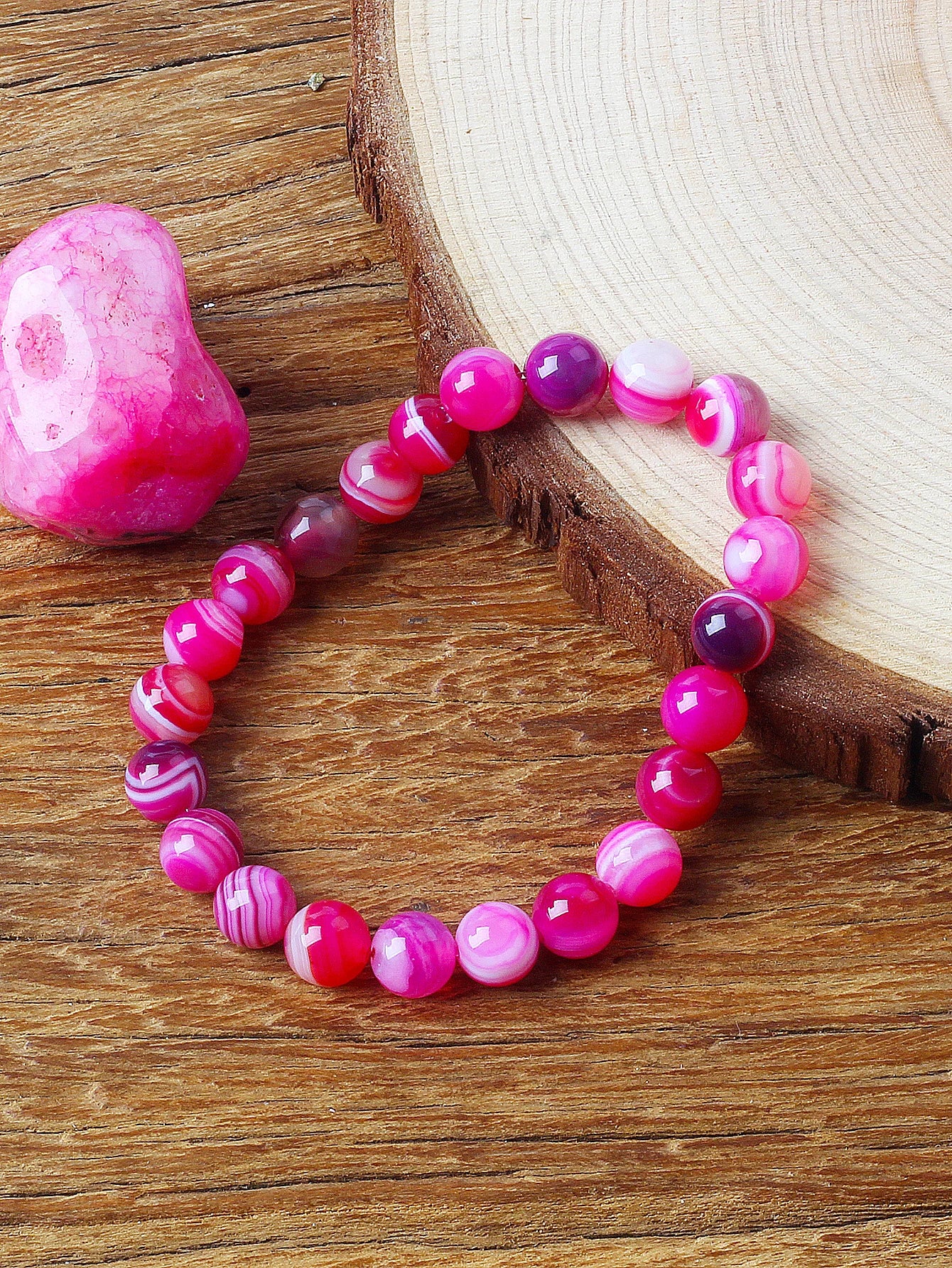 Genuine Crystal Round Healing Bracelets