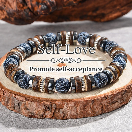 Self Love Natural Gemstone Balance Protection Bracelet