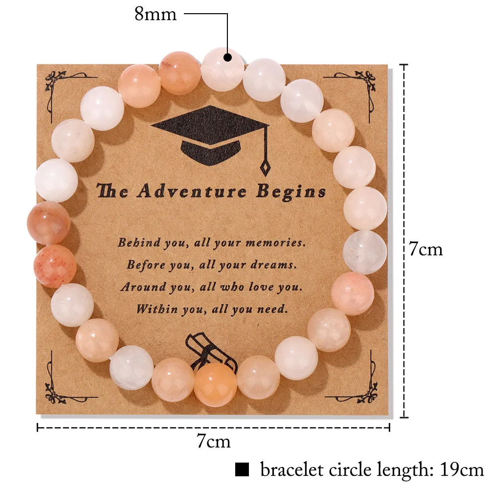 Teachers Appreciation Prosperity Bracelet With Card