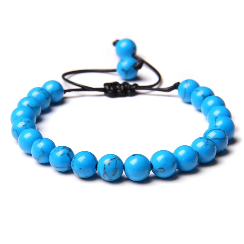 Couple Distance Energy Bracelets Natural Stone Healing