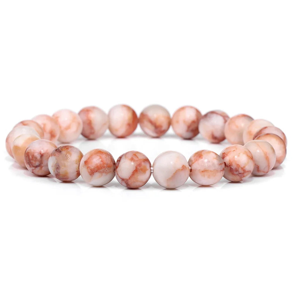 Pink Series 2 Natural Stone Bracelets