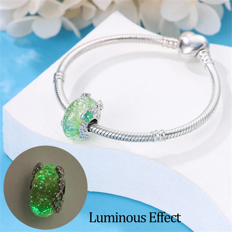 Luminous Glass Charms Beads