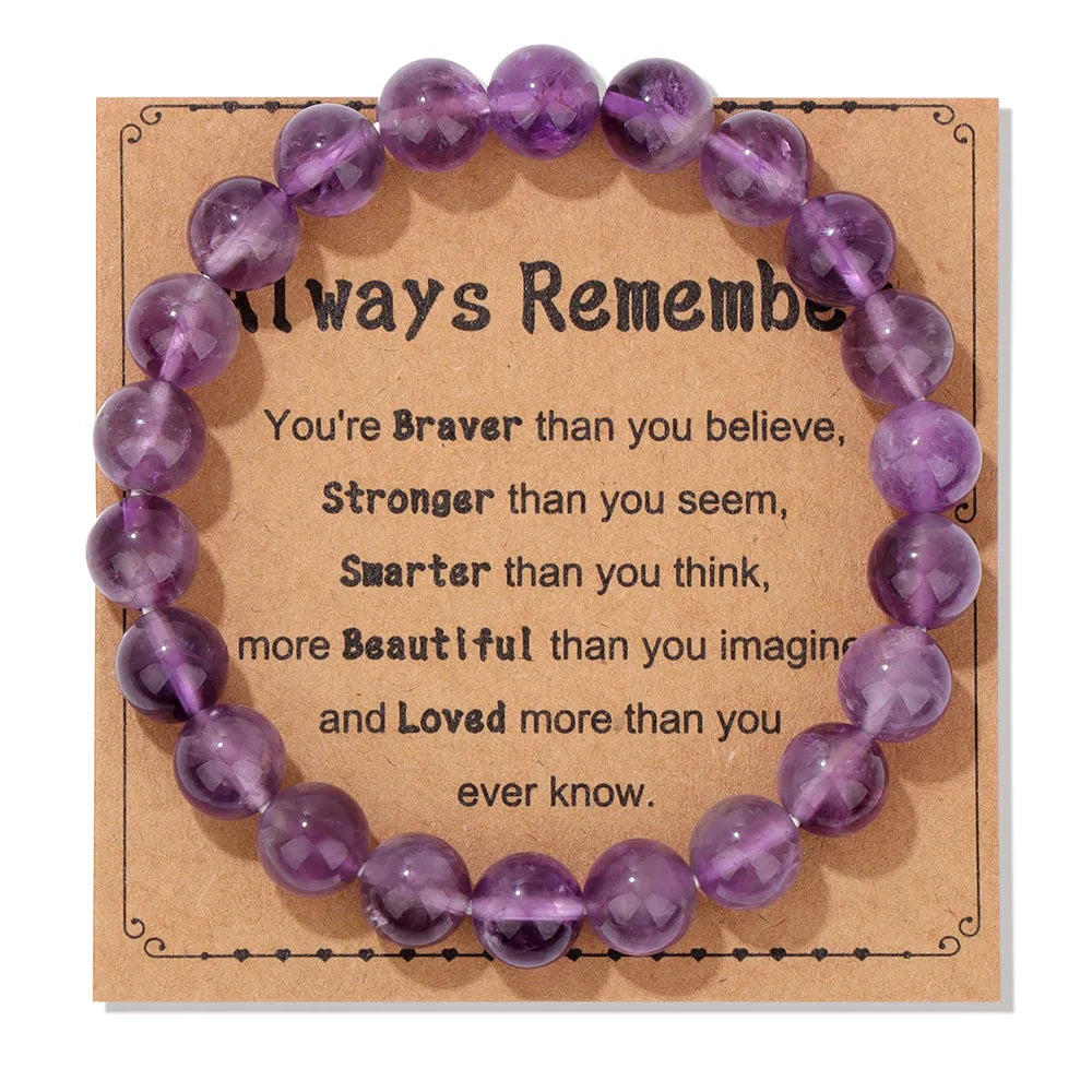 Teachers Appreciation Prosperity Bracelet With Card