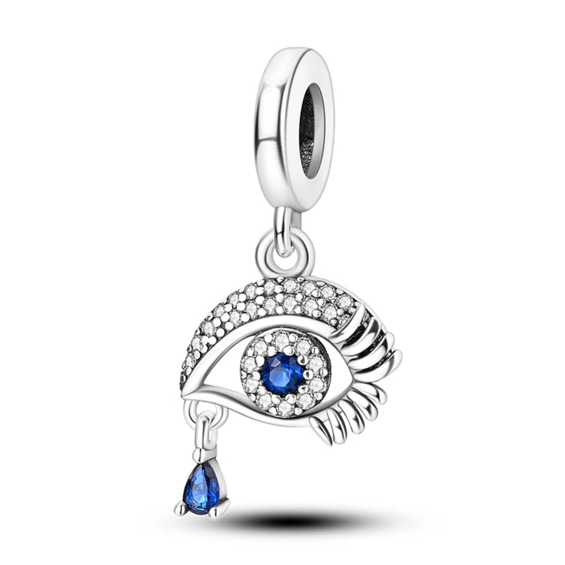Sparkling Horus Eye Best Wishes Lucky Charms Pendants