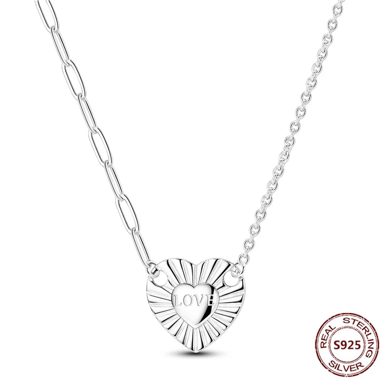 Enchanting Silver Unique Styled Necklace