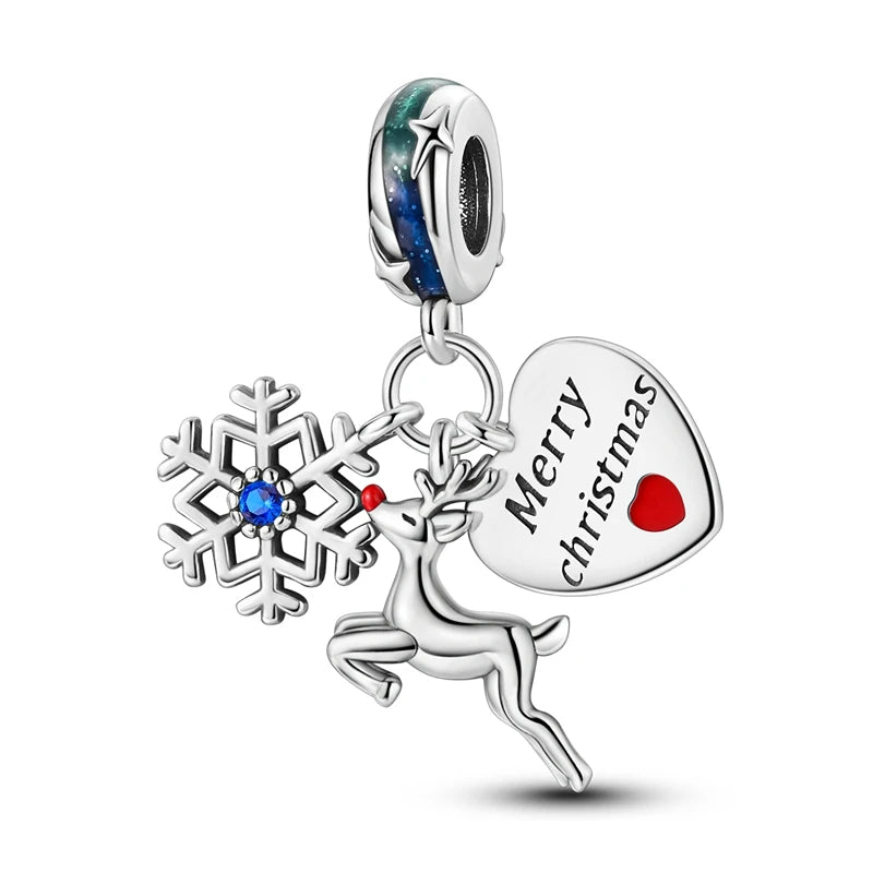 Winter Fresh Snow Time Series Charms