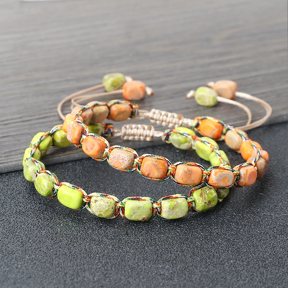 Emperor Natural Stone Beaded Bracelet