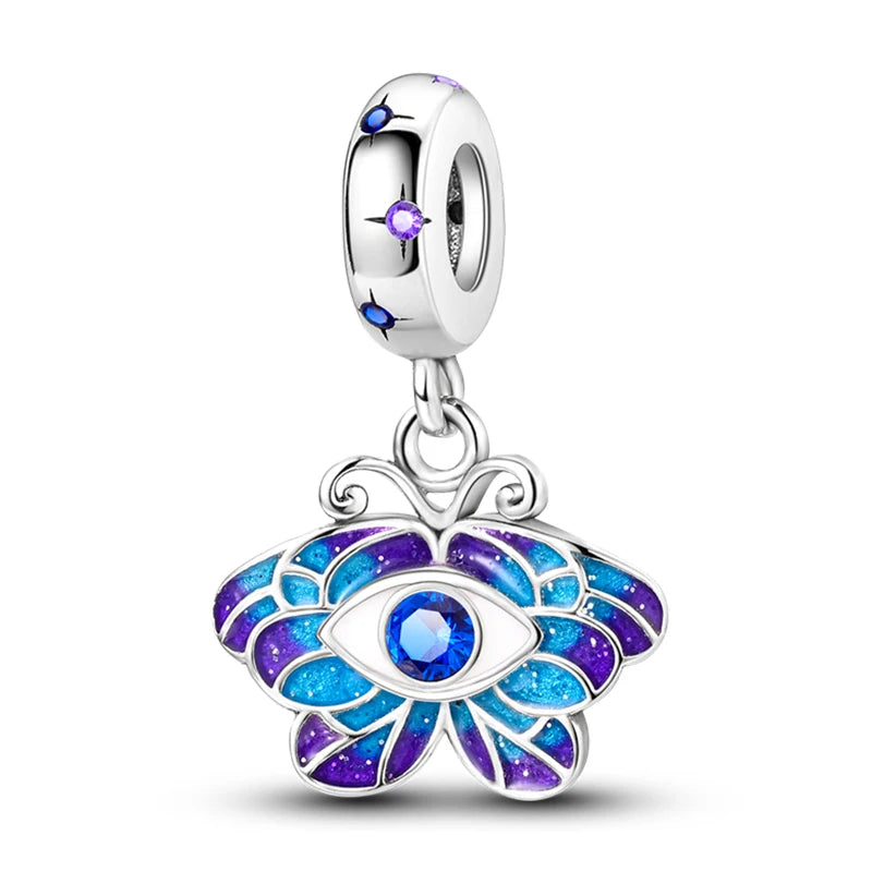 Sparkling Horus Eye Best Wishes Lucky Charms Pendants