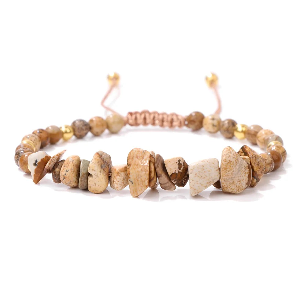 Earths Treasure Gravel Stone Chip Bracelets