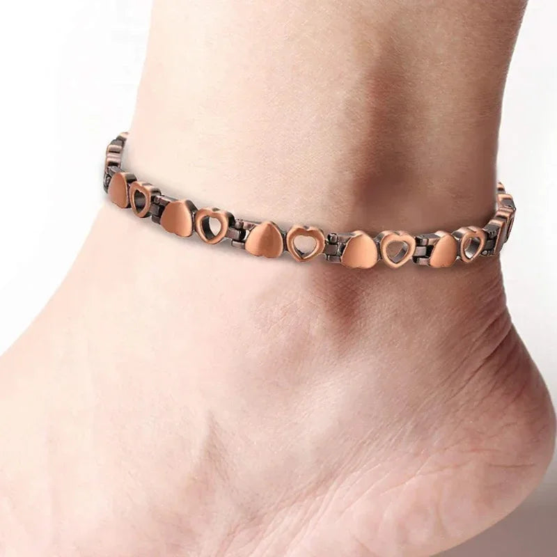 "Ultra Strength Healing Copper Magnetic Anklets"