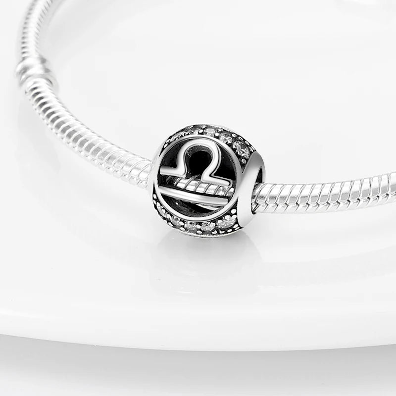 12 Constellation Round add-on Charms