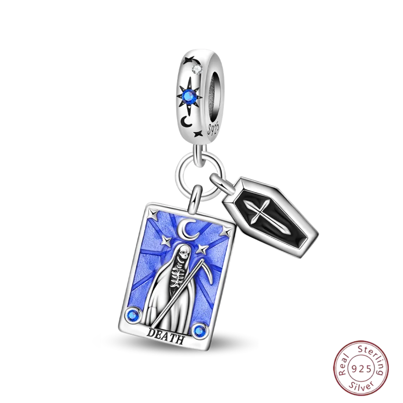 Magic Tarot Sun Moon Stars Charms Pendants