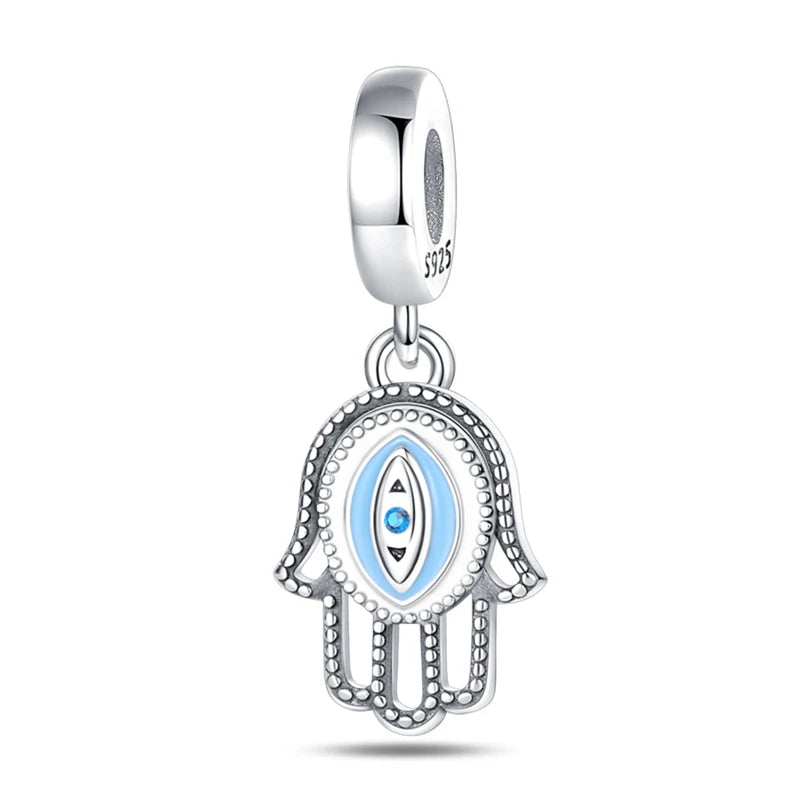 Sparkling Horus Eye Best Wishes Lucky Charms Pendants