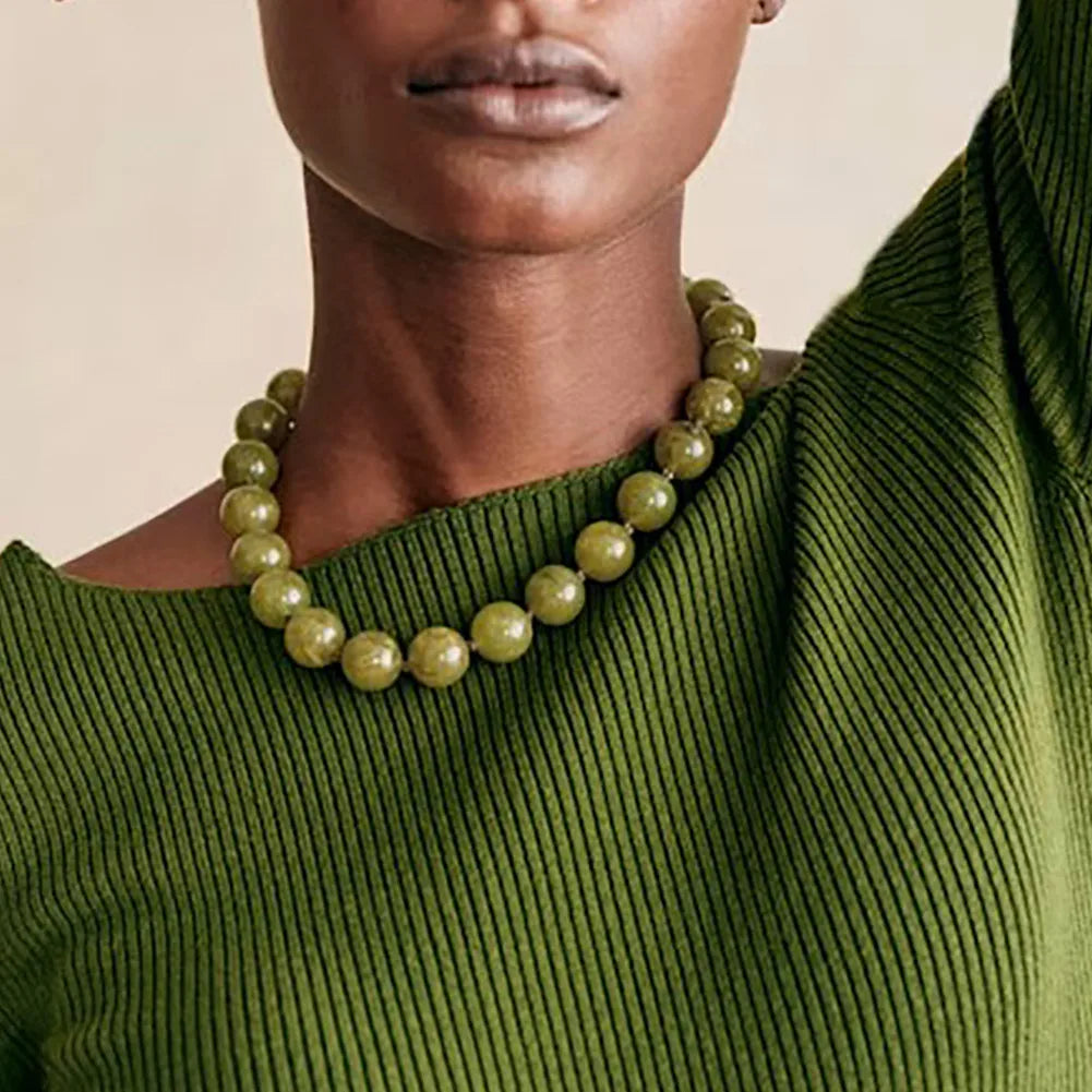 Vintage Paris Beads Choker Necklaces