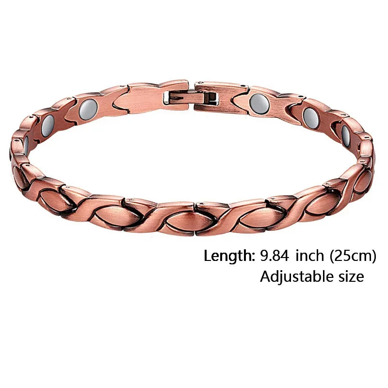 "Ultra Strength Healing Copper Magnetic Anklets"