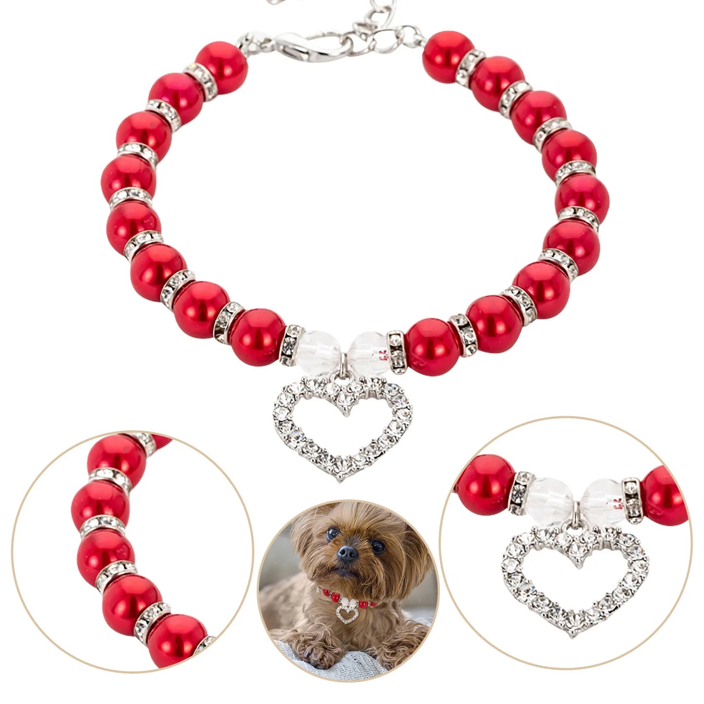 Pearls And Diamonds Dog & Cat Collars