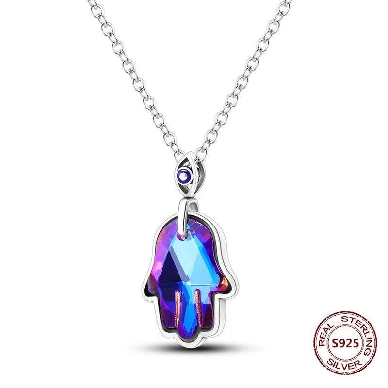 Enchanting Silver Unique Styled Necklace