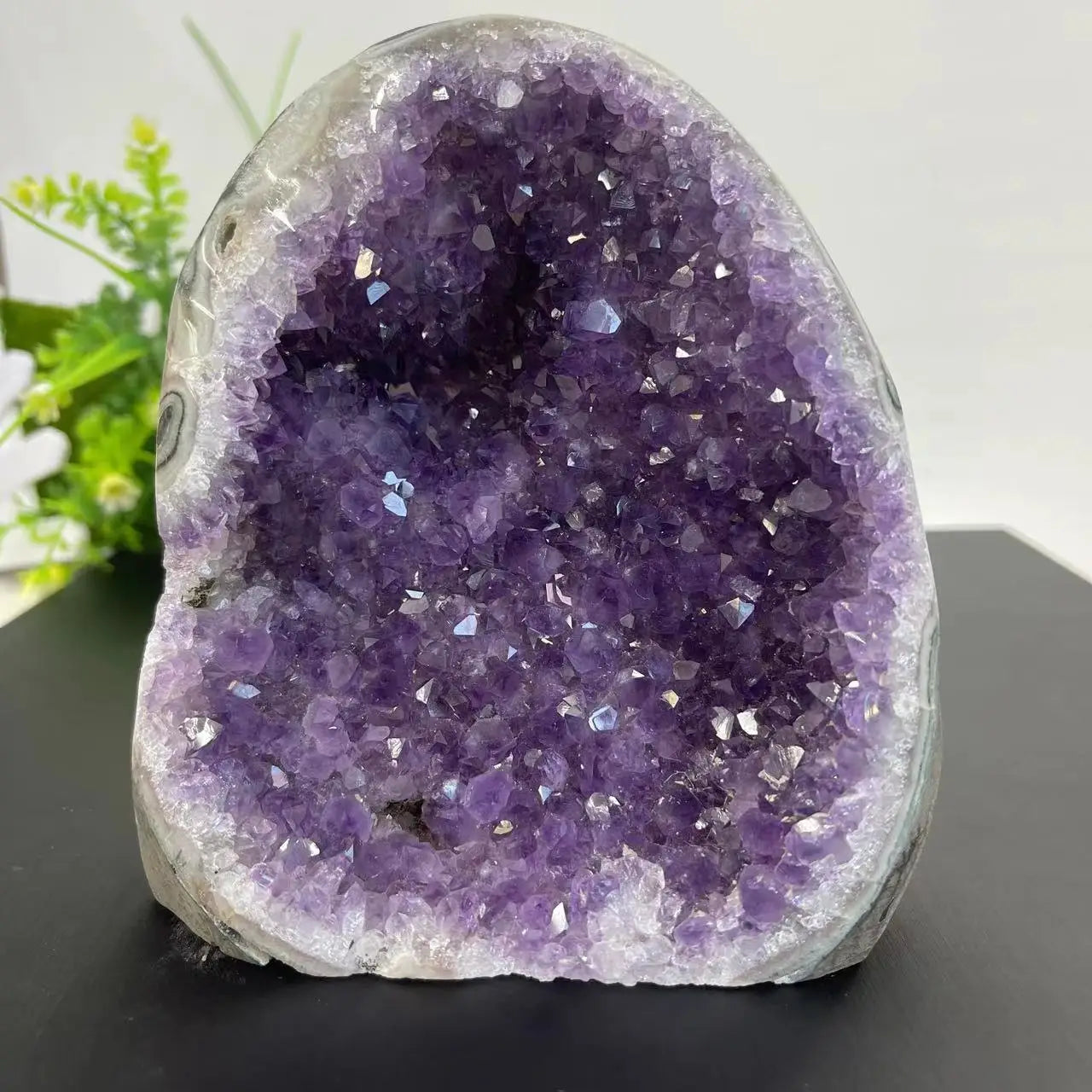 Uruguayan Amethyst Raw Minerals Natural Crystal Cluster