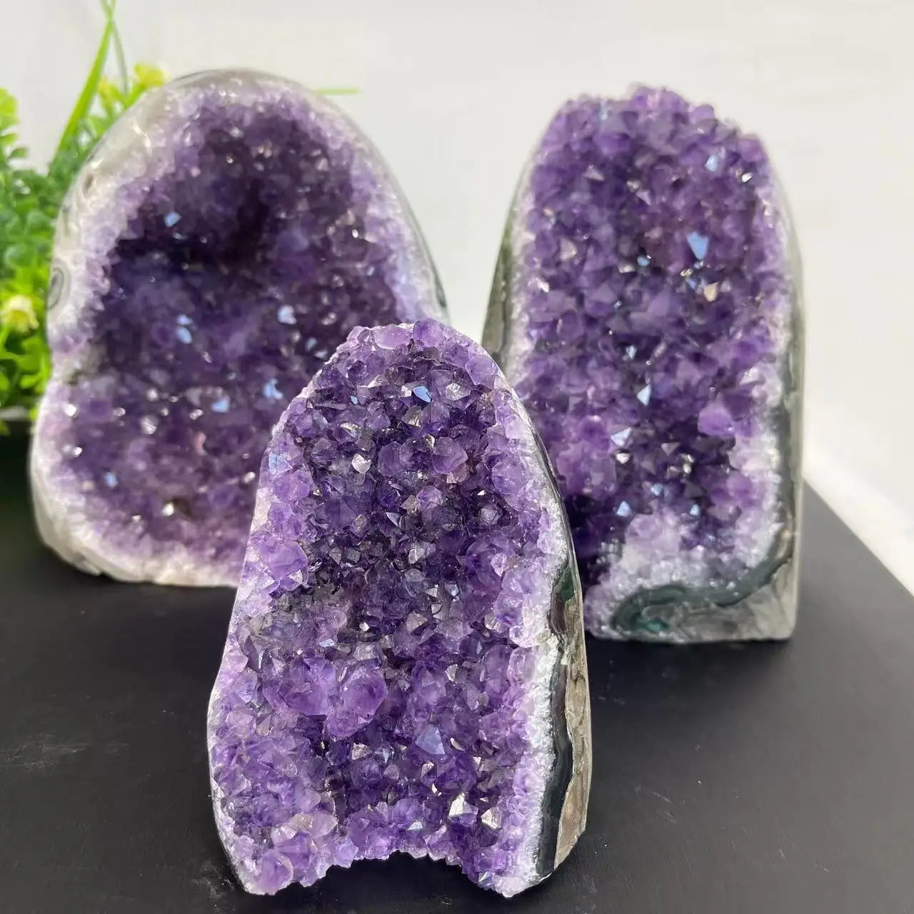 Uruguayan Amethyst Raw Minerals Natural Crystal Cluster
